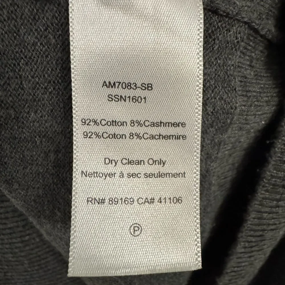 ATM Anthony Thomas Melillo Men’s Cardigan Size L – Cotton Cashmere Blend